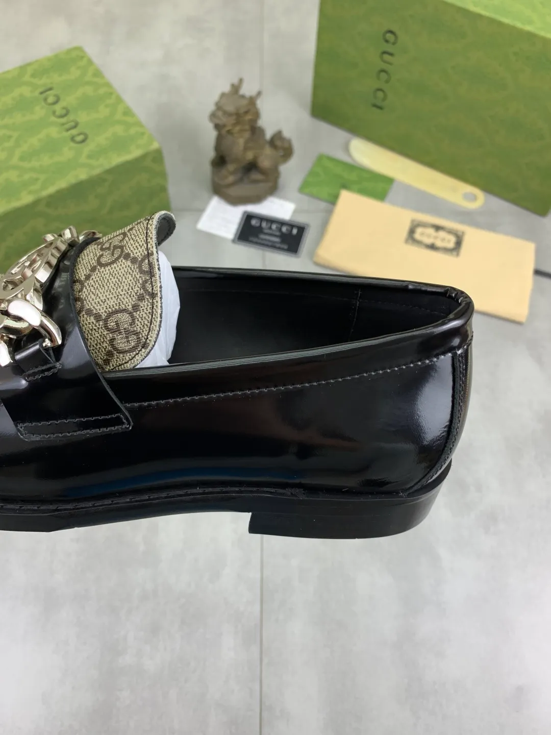 Men's men's shoes 💰P480 [New style] Water-dyed cowhide 💰💎💎💎 [Gucci] GUCCI high-end men's formal business leather shoes, original order 1:1 authentic goods! Original imported high-end open-edge beaded calfskin, original metal buckle, imported first-layer cowhide lining for feet, original outsole, men's shoe size: 38-45, 2️⃣ colors available